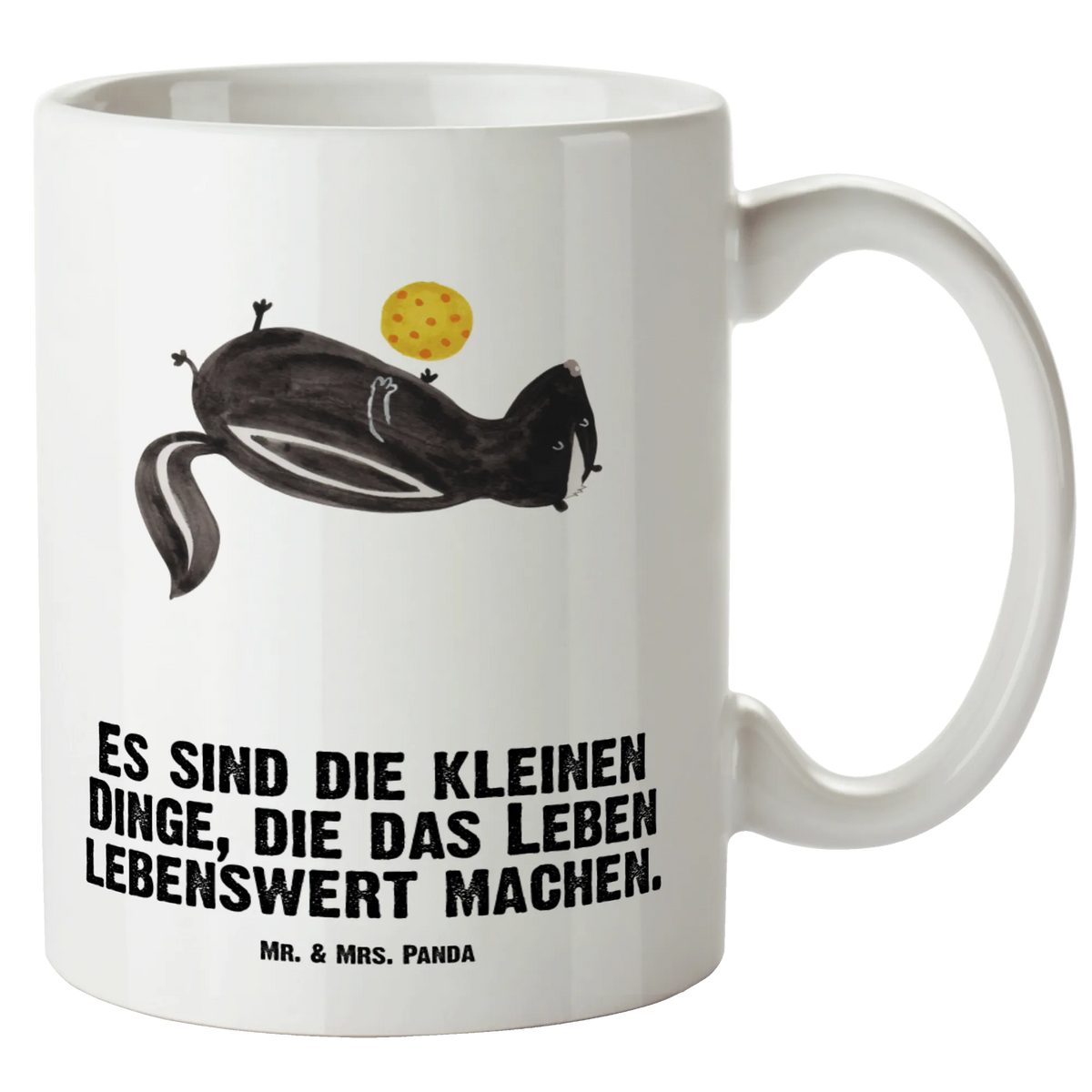 XL Tasse Stinktier Ball Haferl, tasse mit henkel, jumbotasse, Keramikbecher, Große Tasse Mit Henkel, Pott, Riesenkaffeetasse, Mega Tasse, Jumbo Tasse, Große Keramiktasse, steingut tasse, XL Tasse, Teebecher, Kaffeetasse XL, Henkelbecher, Teepott, Tasse Extra Groß, Henkeltasse, Große Tasse, hochwertige tasse, weisse tasse, Große Teetasse, Becher XL, Teetasse XL, großer kaffeepott, Keramiktasse, Kaffeepott, großer becher, Riesentasse, Stinktier, Skunk, Raubtier, Weisheit, Wildtier, Stinki, Stinker, Verspielt