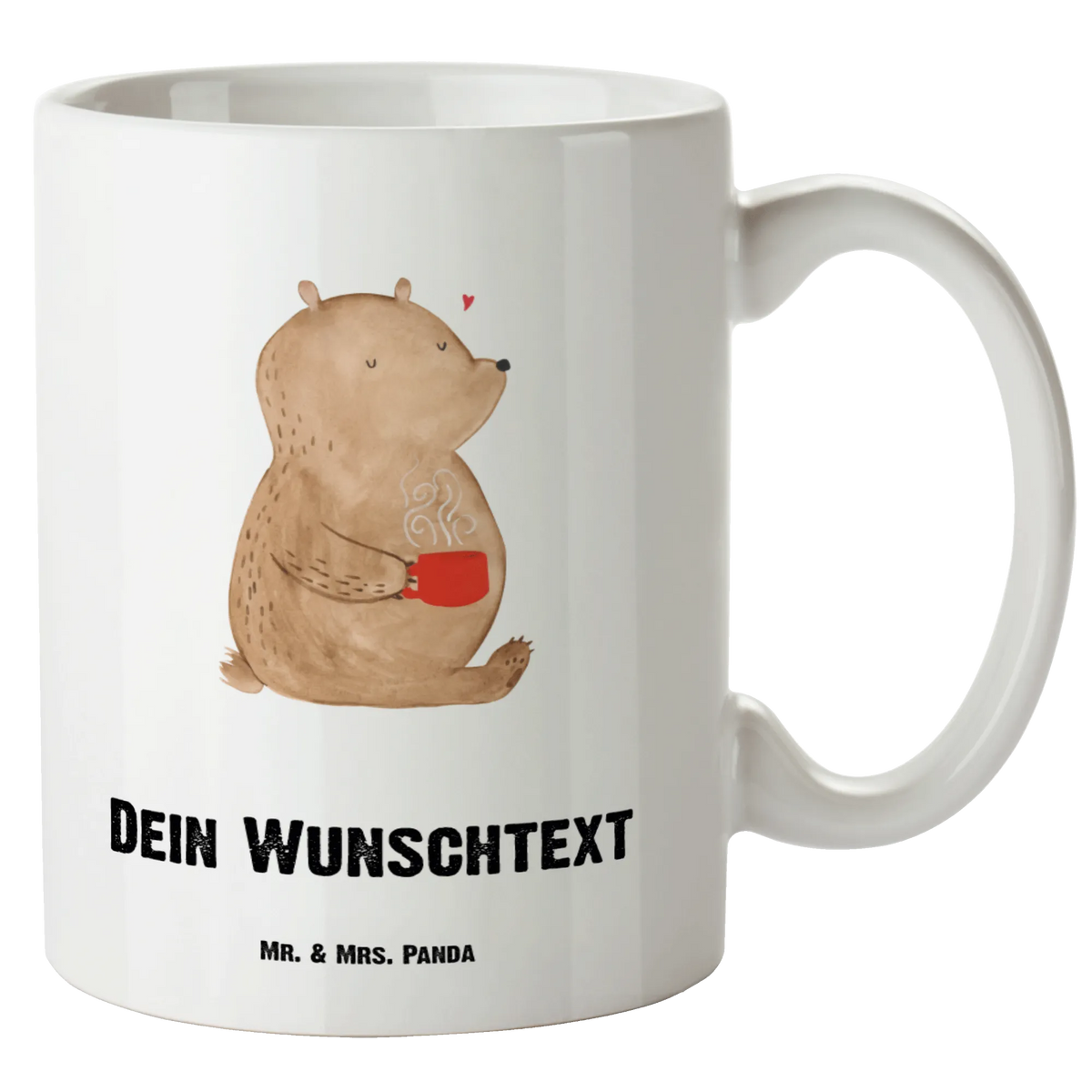 Personalizowany XL kubek Niedźwiedź kawa Niedźwiedź, Miś, Pluszowy miś