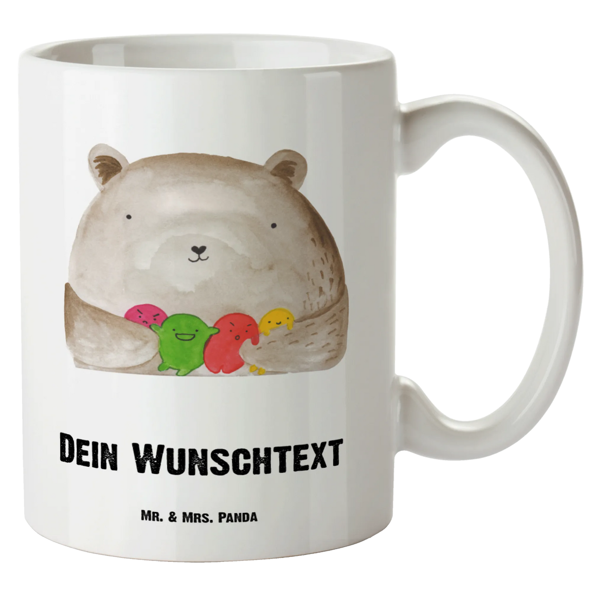Personalizowany XL kubek niedźwiedź uczucie Niedźwiedź, Miś, Pluszowy miś
