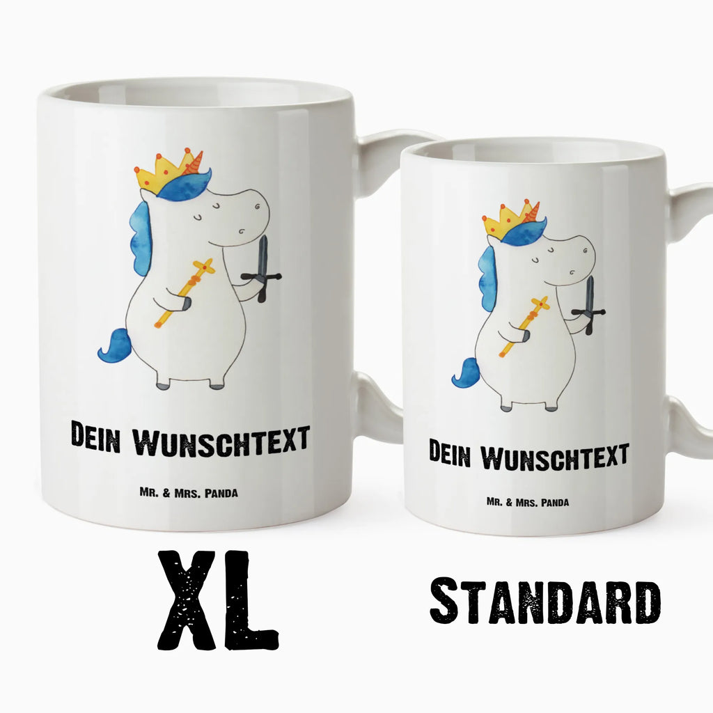 Personalised XL cup unicorn king with sword unicorn, unicorns, Unicorn, Crown, gift boyfriend, King, Princess, Ruler, Chancellor, sword, present boy, President, Emperor, Prosecco