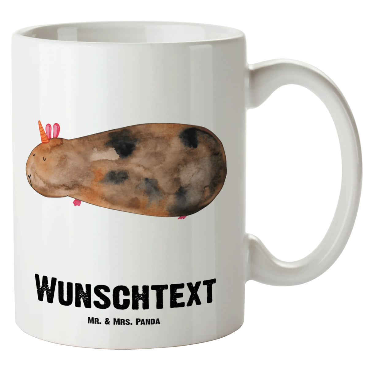 Personalised XL cup unicorn Guinea pig unicorn, unicorns, squirrels, guinea pig, Meericorn