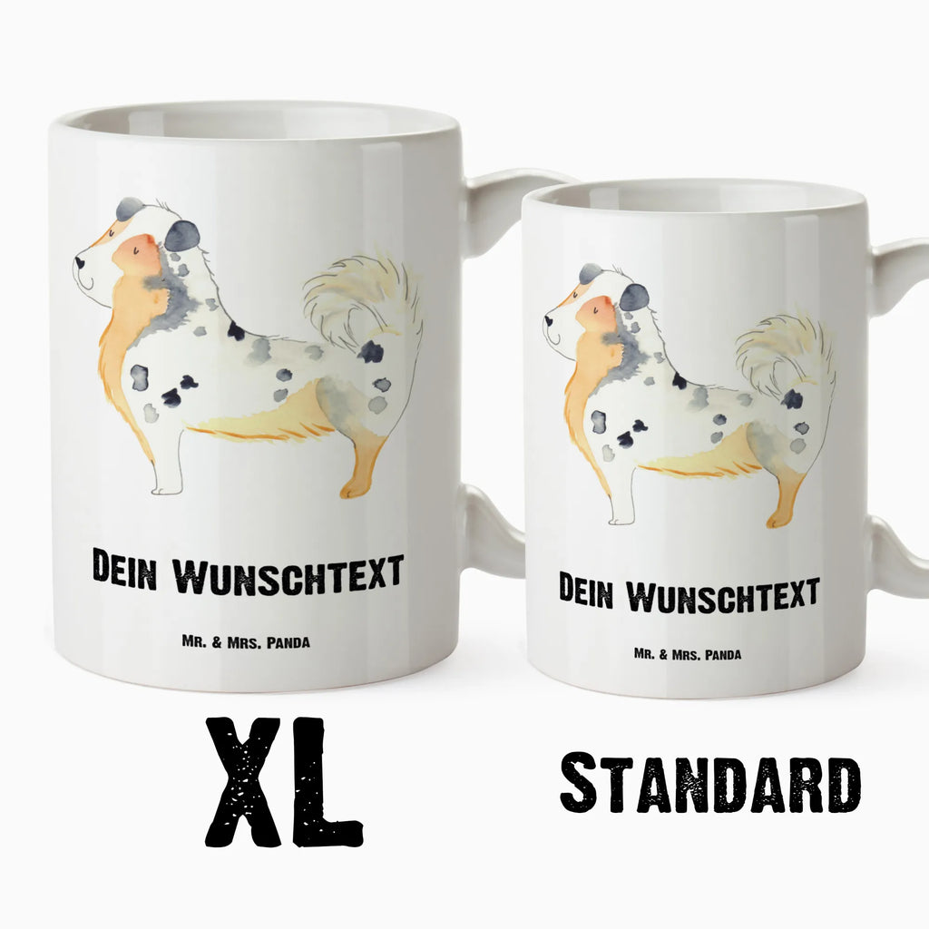 Personalised XL cup Dog Australia Shepherd dog, mutt, hound, woof, dog mama, dog breed, love dogs, love for dogs, dog decorative items, bag with dog print, funny gifts for dog owners, what do you give a dog lover, Christmas gifts for dogs, gifts for dogs, dog sayings, Family dog, Saying, Dog, Shepherd, Sayings, Dog love, Australia Shepherd