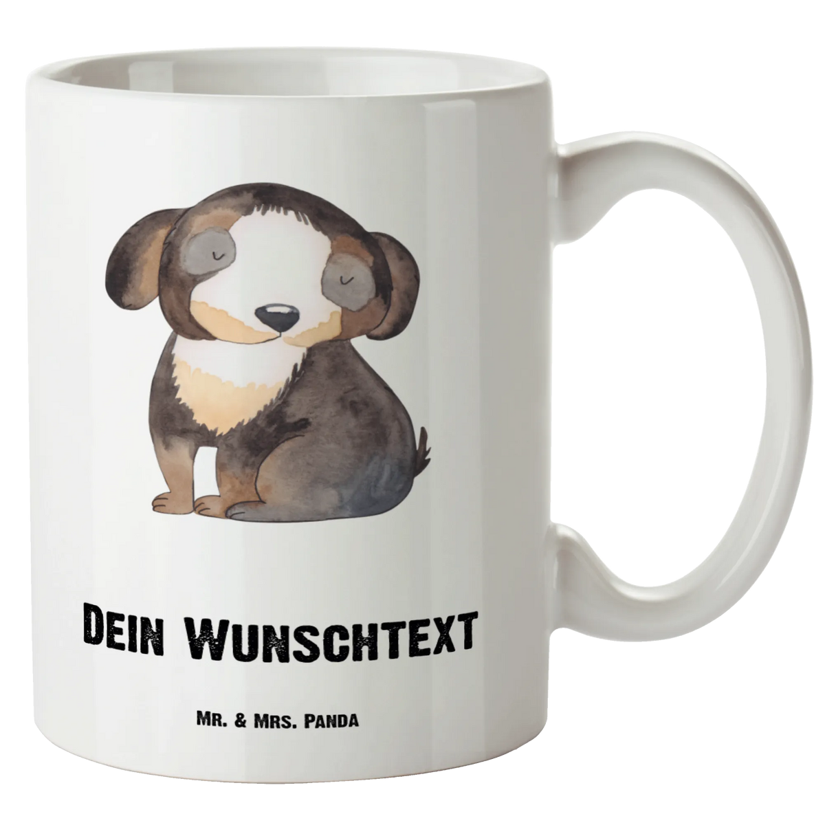 Personalizowany XL kubek pies relaks Pies, motyw psa, zwierzę domowe, rasa psa, miłośnik zwierząt, właściciel psa, powiedzenia