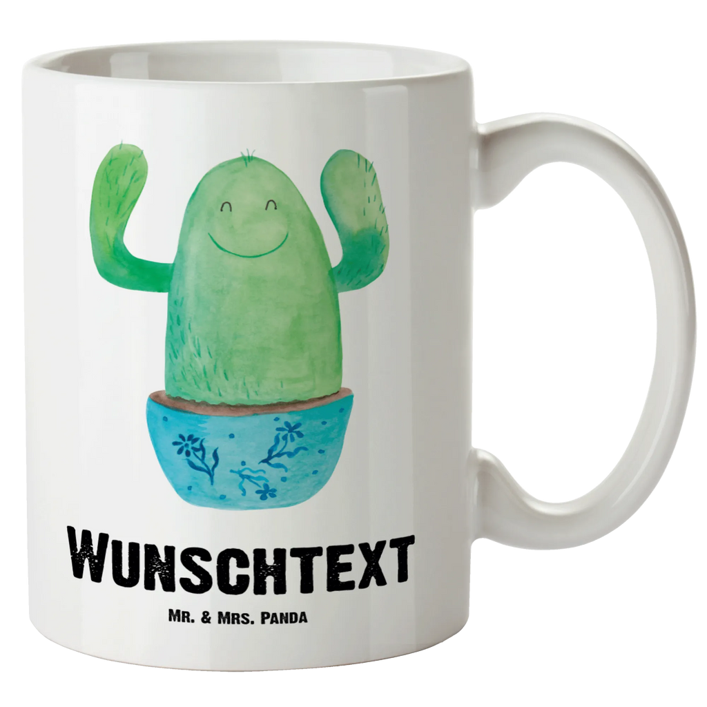 Tasse personalisiert Kaktus Happy