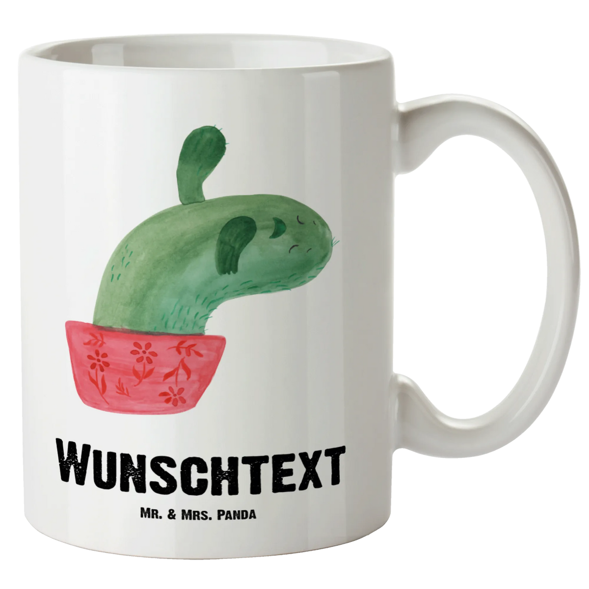 Personalizowany XL kubek kaktus Mama Kaktus, Kaktusy