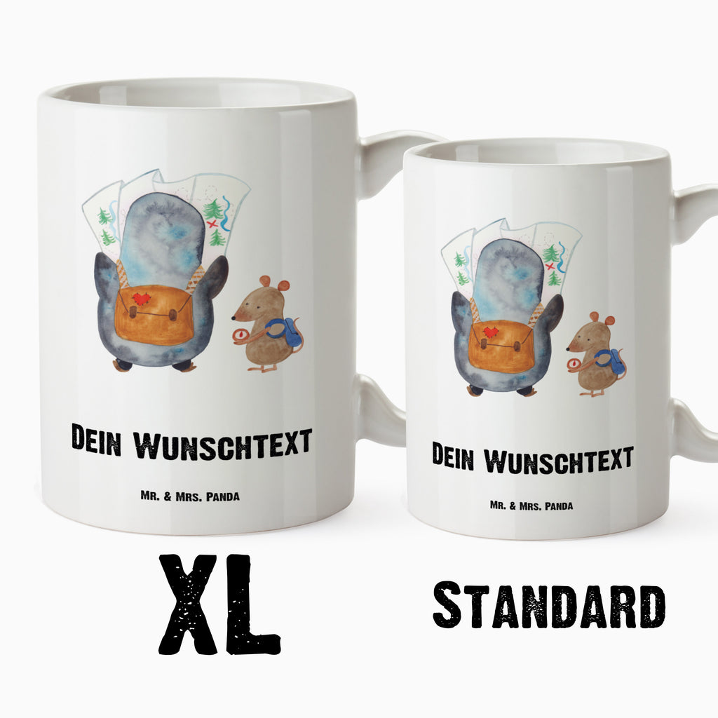 Personalisierte XL Tasse Pinguin & Maus Wanderer XL Tasse Mit Wunschtext, Design Tasse Groß Mit Personalisierung, Frühstückstasse XL Mit Namen, XL Kaffeebecher Mit Wunschtext, Große Tasse Bedruckt Mit Namen, XL Tasse Mit Liebevollem Spruch, Mega Tasse Mit Spruch, Riesige Tasse Mit Botschaft, Personalisierte XL Tasse, XL Tasse Für Büro Mit Wunschtext, Große Tasse Mit Aufdruck, Große Tasse Mit Text, Mikrowellengeeignete XL Tasse Mit Text, Kaffeetasse XL Mit Namen, Teetasse XL Mit Wunschtext, Riesentasse Mit Gravur, XL Tasse Als Geschenk Mit Spruch, Jumbo Tasse Personalisiert, Lustige XL Tasse Mit Wunschtext, Extra Große Tasse Personalisiert, Becher XL Personalisiert, XL Tasse Mit Eigenem Text, Tasse In Übergröße Mit Text, Pinguin, Ausflug, Pinguine, Roadtrip, Wanderlust, Abenteurer, wandern, Abenteuer
