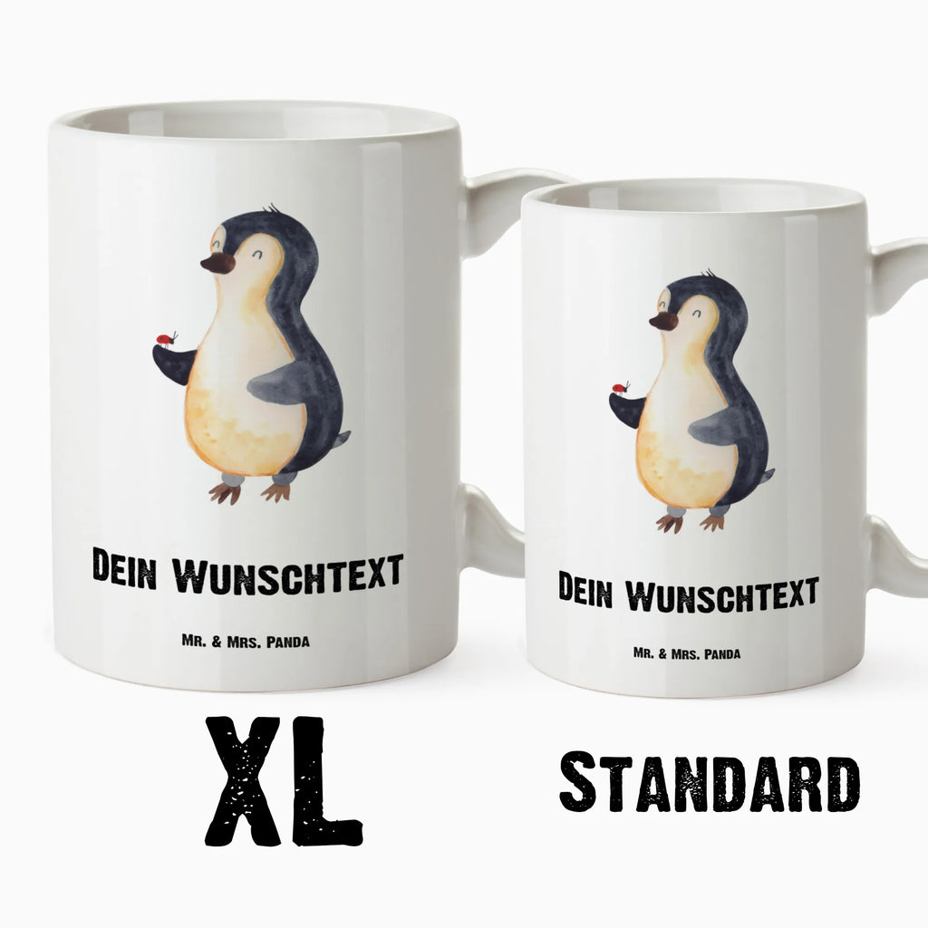 Personalizowany XL kubek Pingwin biedronka Pinguin