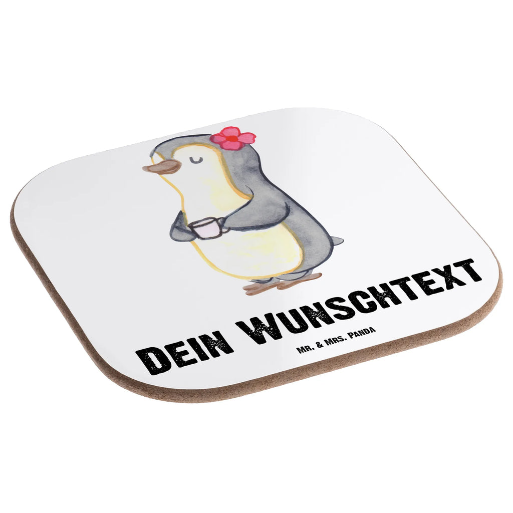 Personalised coaster penguin Best stepmom in the world for, thank you, gift, giving, birthday, birthday present, gift idea, souvenir, make you happy, gift tip, Step Mom Step Mom Step Mom Mommy Mother Mothers Day Mom Mom Daughter Son Thank You Thank You Best