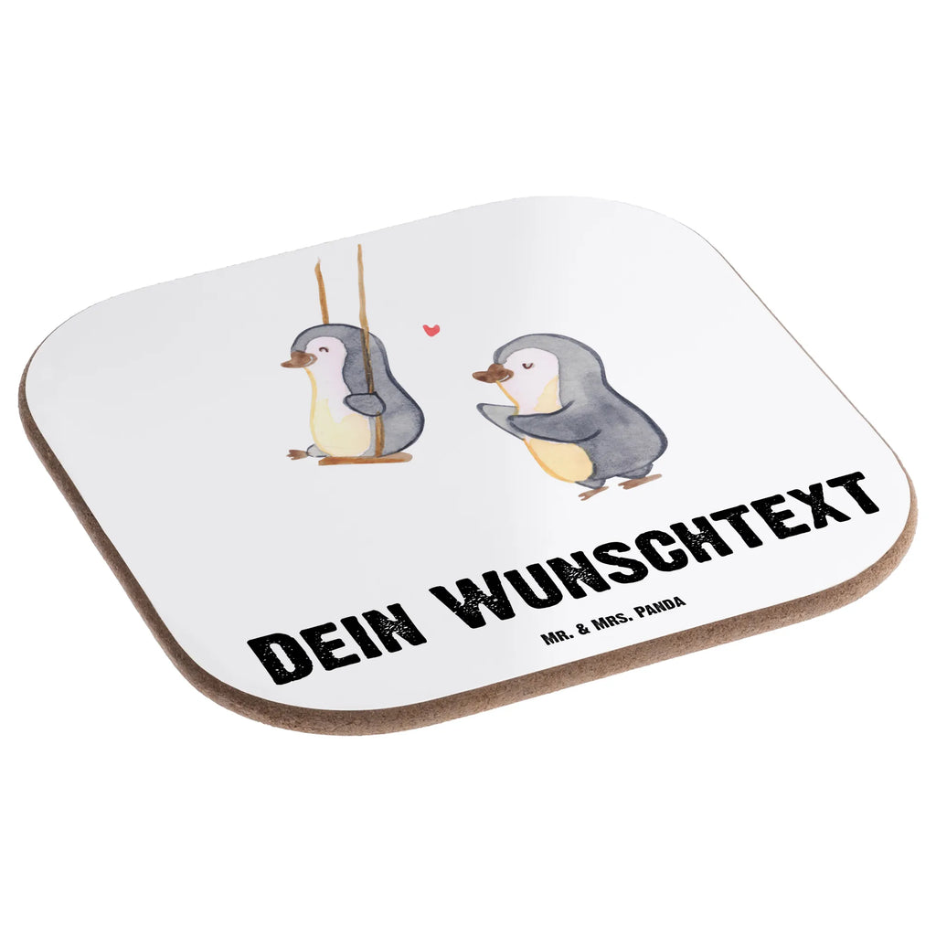 Personalised coaster penguin Best grandma in the world for, thank you, gift, giving, birthday, birthday present, gift idea, souvenir, make you happy, gift tip, grandma, grandpa, Grandmother, little thing, granddaughter, grandmother, best, grandson, grandchild