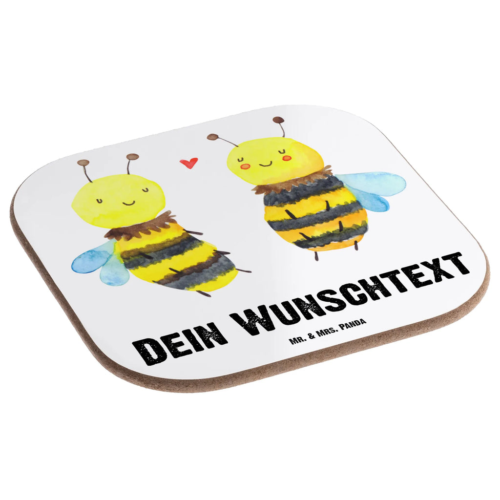 Personalised coaster bee In love Bee, wasp, bumblebee