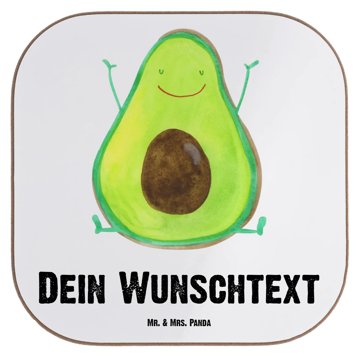 Personalised coaster avocado Happy avocado, vegetables, Avocado, chaos