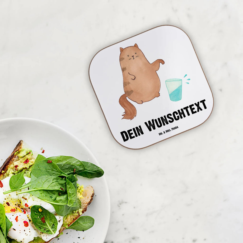 Spersonalizowana podkładka kot szklanka wody Kot, motyw kotów, miłośnik kotów, dekoracje z kotami, przyjaciel kotów, entuzjasta kotów, produkty dla kotów, artykuły dla kotów, akcesoria dla kotów, pamiątki z kotami, produkty dla miłośników kotów, motywy kotów