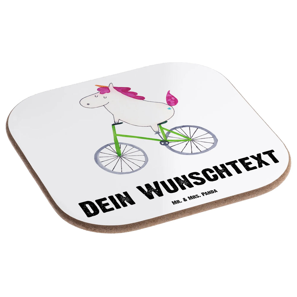 Personalised coaster unicorn cyclist unicorn, unicorns, cyclist gift, bike, grief, present, fairy dust, luxury problem, confetti, cycling, love affliction, wheel