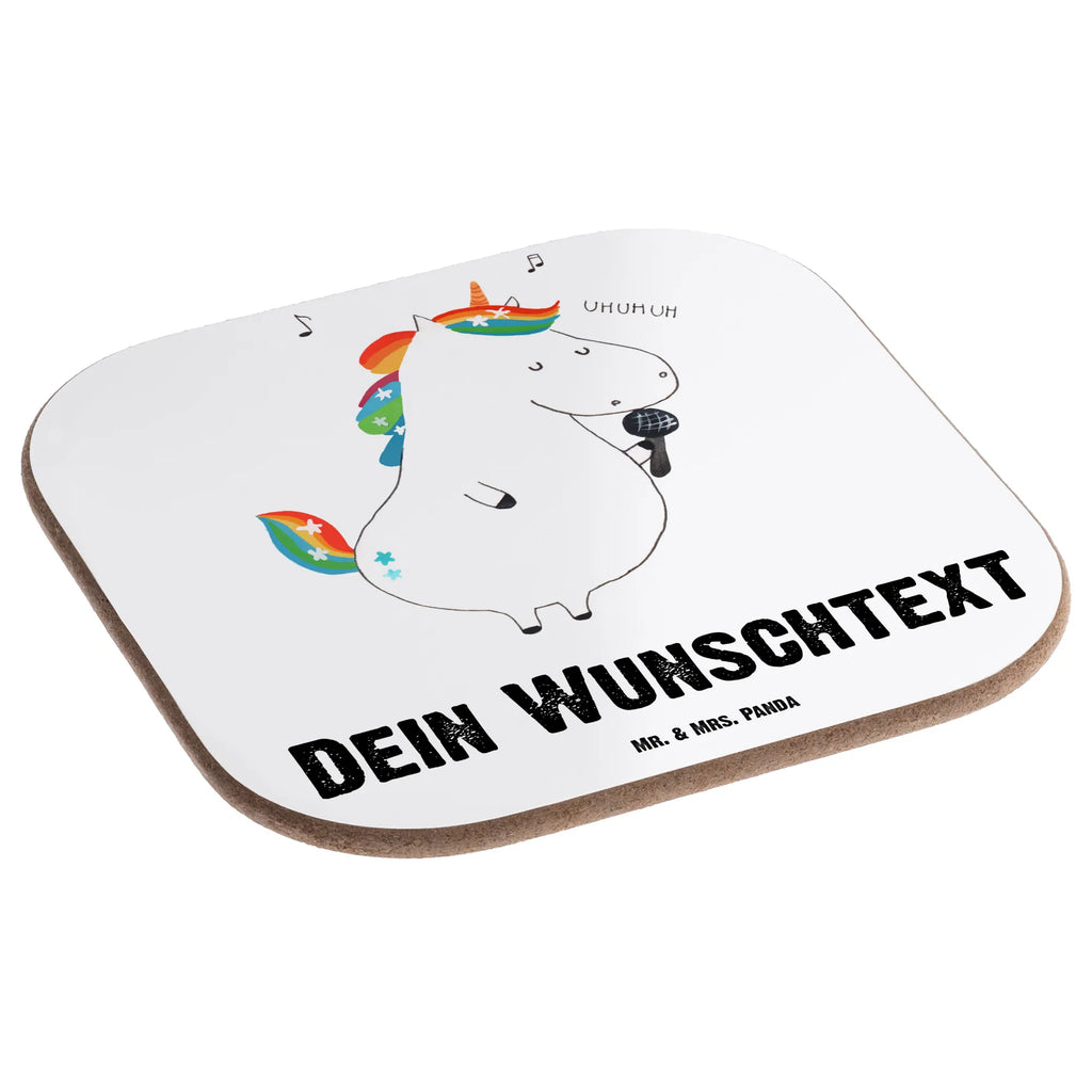 Personalised coaster unicorn Singer unicorn, unicorns, Singer present, party, Singer gift, glitter, birthday, disco, unicorn saying, confetti, Birthday, celebration, Unicorn