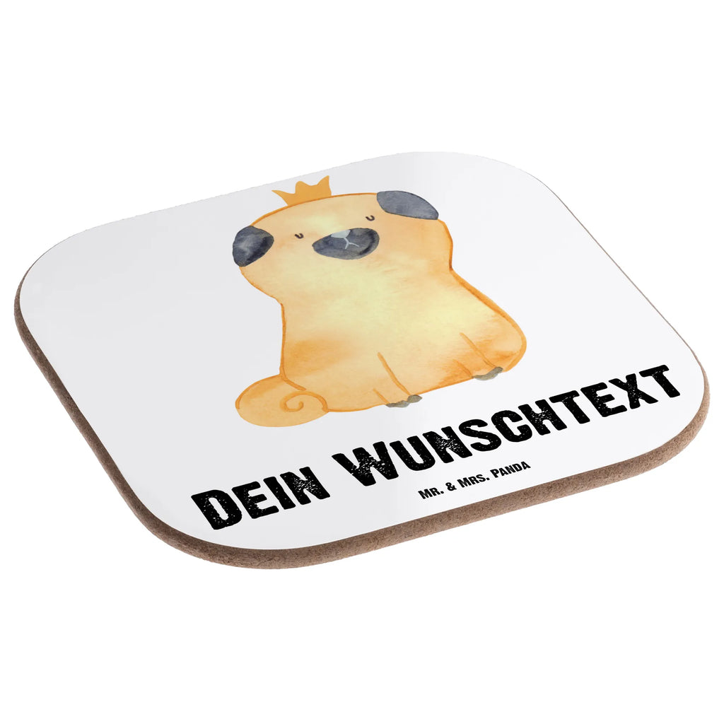 Personalisierte Untersetzer Mops Krone Untersetzer mit Namen, Namensaufdruck, Personalisierte Glasuntersetzer, Personalisieren, Personalisierte Untersetzer, PErsonalisierte Bierdeckel, Personalisiert Getränkeuntersetzer, Bedrucken, Peronalisierte Untersetzer Gläser, Hund, Hundemotiv, Haustier, Hunderasse, Tierliebhaber, Hundebesitzer, Sprüche, Hundebesitzer. Spruch, lustig, Mops, allergisch, Hausregel, kinderlos