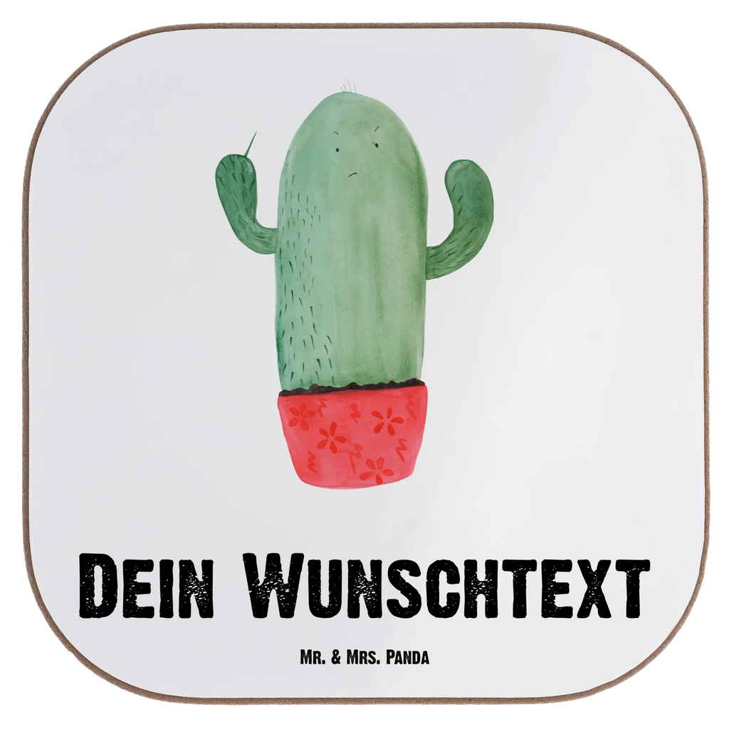Personalised coaster cactus Fury cactus, cactuses, plants, cactus plant, small green cactus, angry, boss, office, school, colleague, annoy, office life