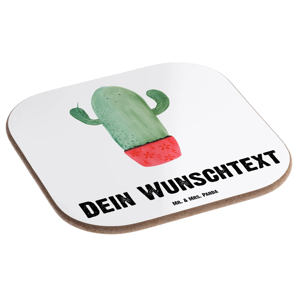 Personalised coaster cactus Fury cactus, cactuses, plants, cactus plant, small green cactus, angry, boss, office, school, colleague, annoy, office life
