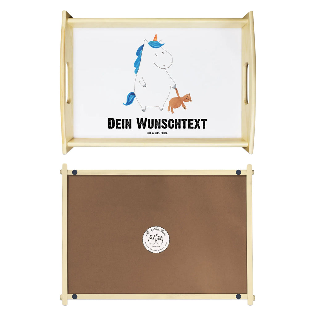 Personalised serving tray unicorn teddy unicorn, unicorns, child present, sweet, good night, sleep, Unicorn, dreaming, bed, child gift, single, single life, girlfriend