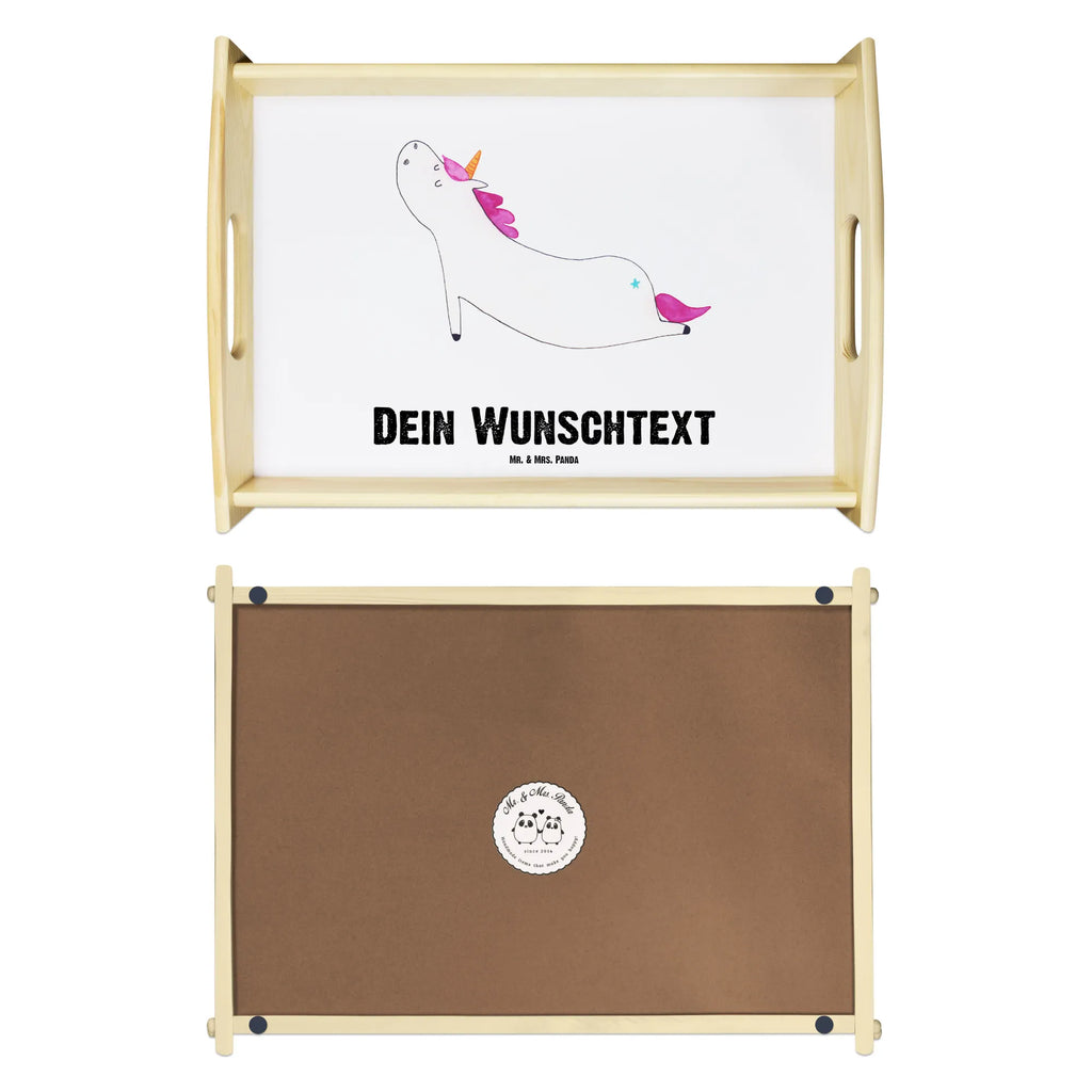 Personalisiertes Serviertablett Einhorn Yoga Tablett mit Namen, Personalisiertes Serviertablett, Serviertablett mit Namen, Personalisiertes Küchentablett, Personalisiertes Frühstückstablett, Personalisiertes Dekotablett, Personalisiertes Tablett, Personalisiertes Holztablett, Einhorn, Einhörner, Einhorn Deko, Unicorn, Achtsamkeit, Sport, Entspannung, Namaste, witzig, Joga, lustig, Yogamatte, süß, Yoga