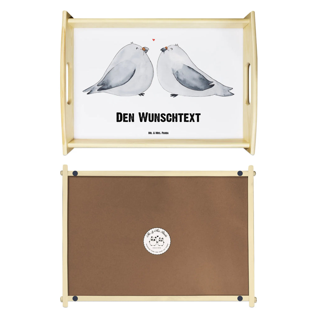 Personalised serving tray Turtledoves in love Love, Loving, Two, Together, Marriage, Engagement, Proposal of marriage, Love gift, gift for her, gift for him, anniversary gift, Engaged, Proof of love, Gift Girlfriend, Gift Friend, Partner, Friend, Turtle doves, Girlfriend, Gift Wedding, Married, Doves, Anniversary, Turtledove, In love, Wedding anniversary