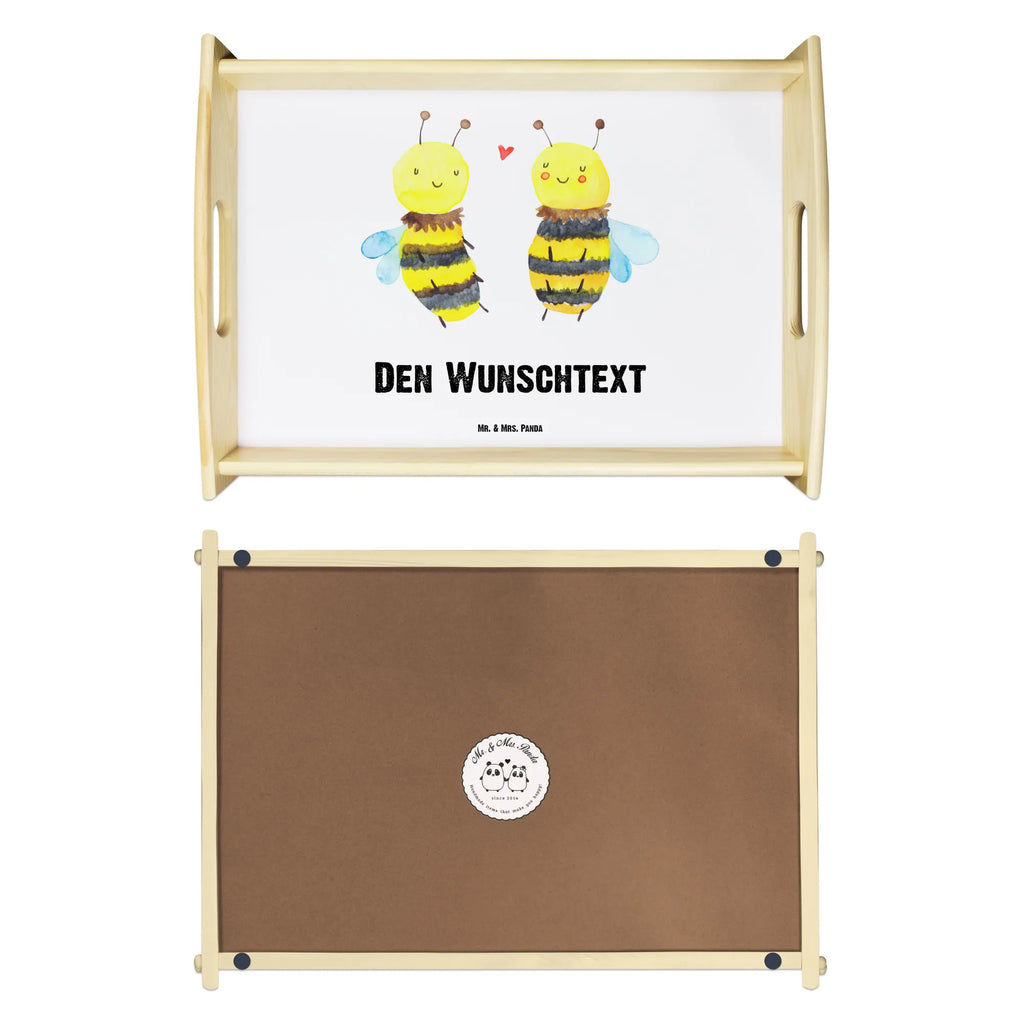 Personalised serving tray bee In love Bee, wasp, bumblebee