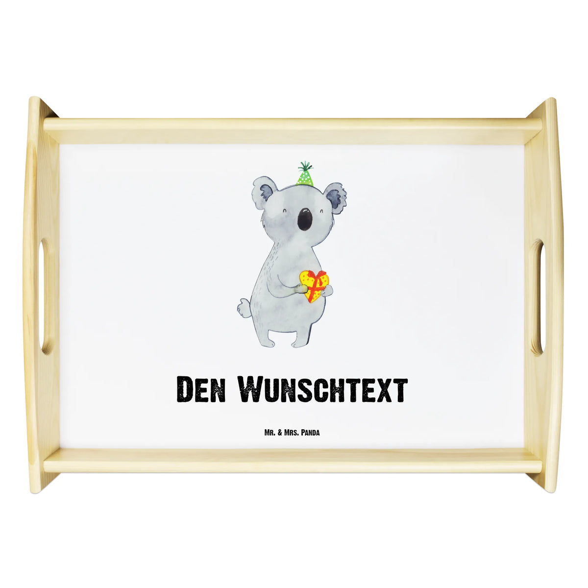 Personalised serving tray Koala bear Gift Koala, Party, Birthday, Present