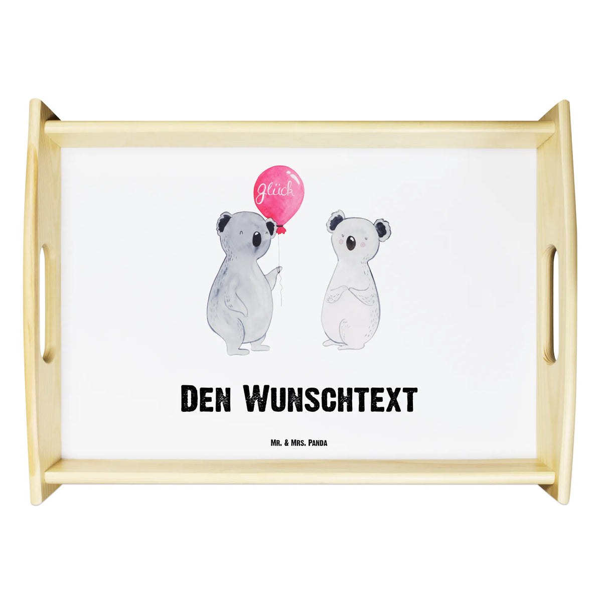 Personalised serving tray Koala bear balloon Koala, party, balloon, birthday, koala, present