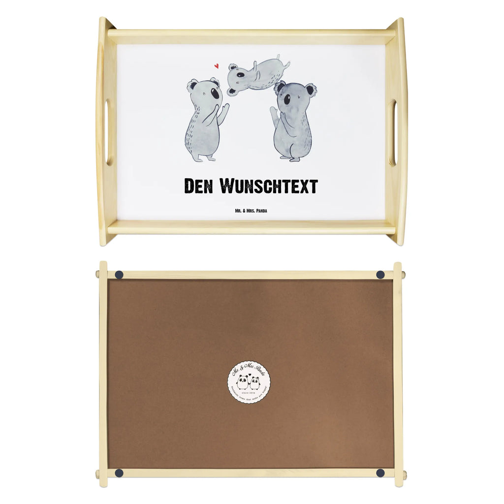 Personalisiertes Serviertablett Koala Feiern Sich Serviertablett mit Namen, Personalisiertes Serviertablett, Personalisiertes Frühstückstablett, Personalisiertes Holztablett, Personalisiertes Tablett, Personalisiertes Küchentablett, Personalisiertes Dekotablett, Tablett mit Namen, Geburtstag, Geburtstagsgeschenk, Geschenk, Herz, Familie, Eltern, Koala, Kind, Liebe
