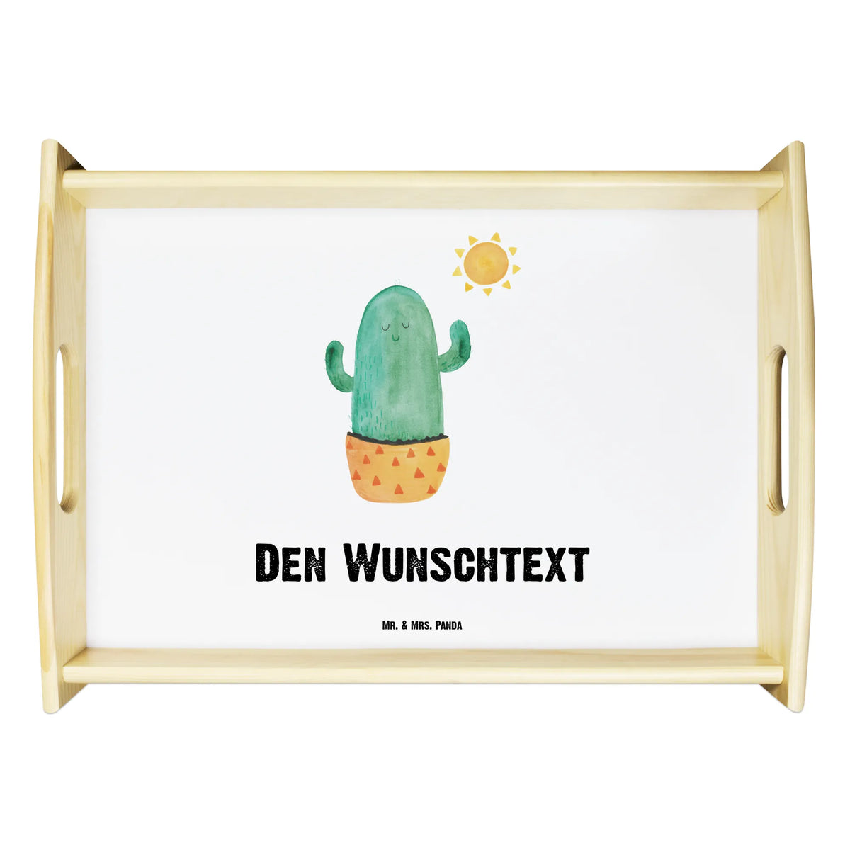Personalised serving tray cactus Sun cactus, cactuses, plants, cactus plant, small green cactus, separation, lovesickness, adultery, new start, girlfriend, lovesickness gift, divorce, love cactus love, sun, gift idea