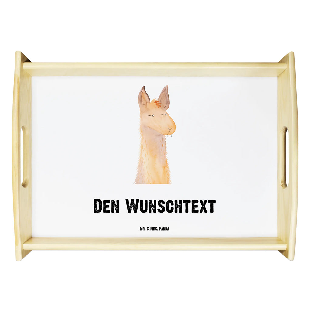 Spersonalizowana taca serwisowa głowa lamy zirytowany Lama, Alpaka