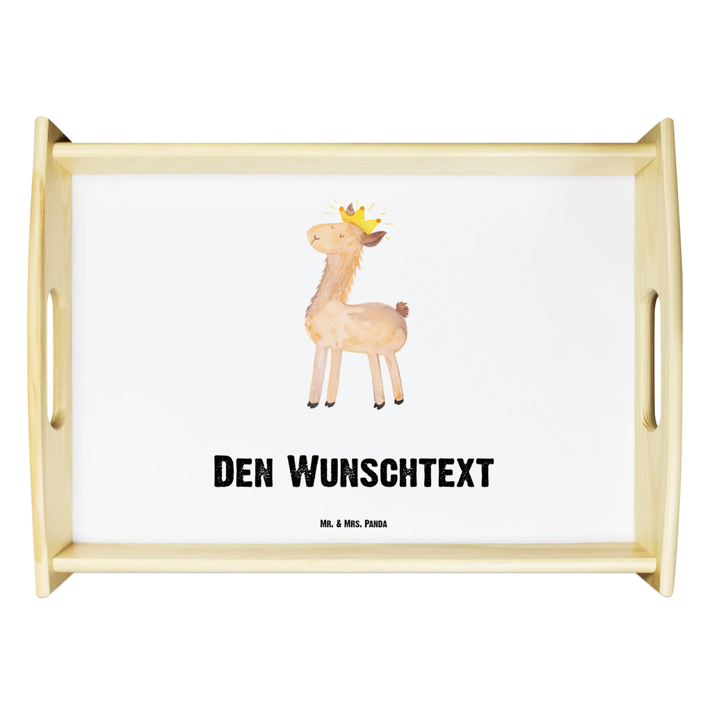 Personalised serving tray lama king Llama, llama, alpaca, trendy animal, queen, mum, high school graduation, boss, supervisor, lama, girlfriend, dad, lamas, colleague, king, office colleague
