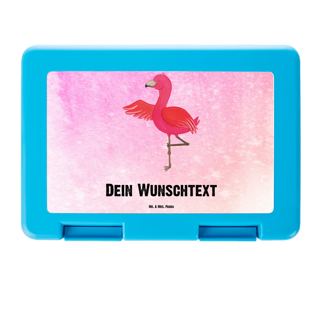 Personalised lunch box flamingo yoga Flamingo, pink, pink bird, bird of paradise, red, flamingo decoration, gift pink, gifts, gift idea, children, adults, girls, flamingo fans, summer, vacation, sea, unusual gifts in pink, pink gifts, girls gifts, small gifts, Caribbean feeling, funny sayings, yoga exercise, anger, mindfulness, namaste, deep relaxation, bird, relaxation, agitation, yoga