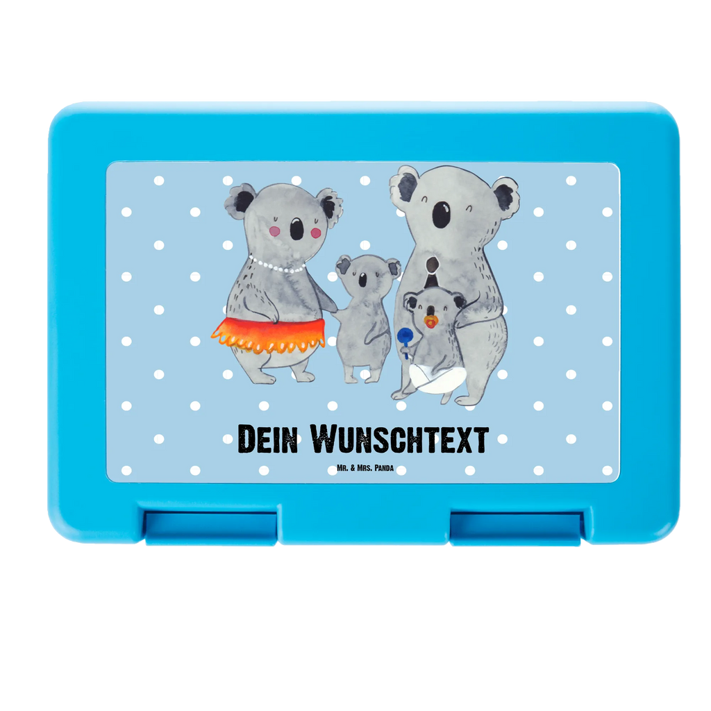 Personalised lunch box Koala Family Family, Father's Day, Mother's Day, brother, sister, Mom, Dad, siblings, mom, family, children, dad, koalas, Koala, family life
