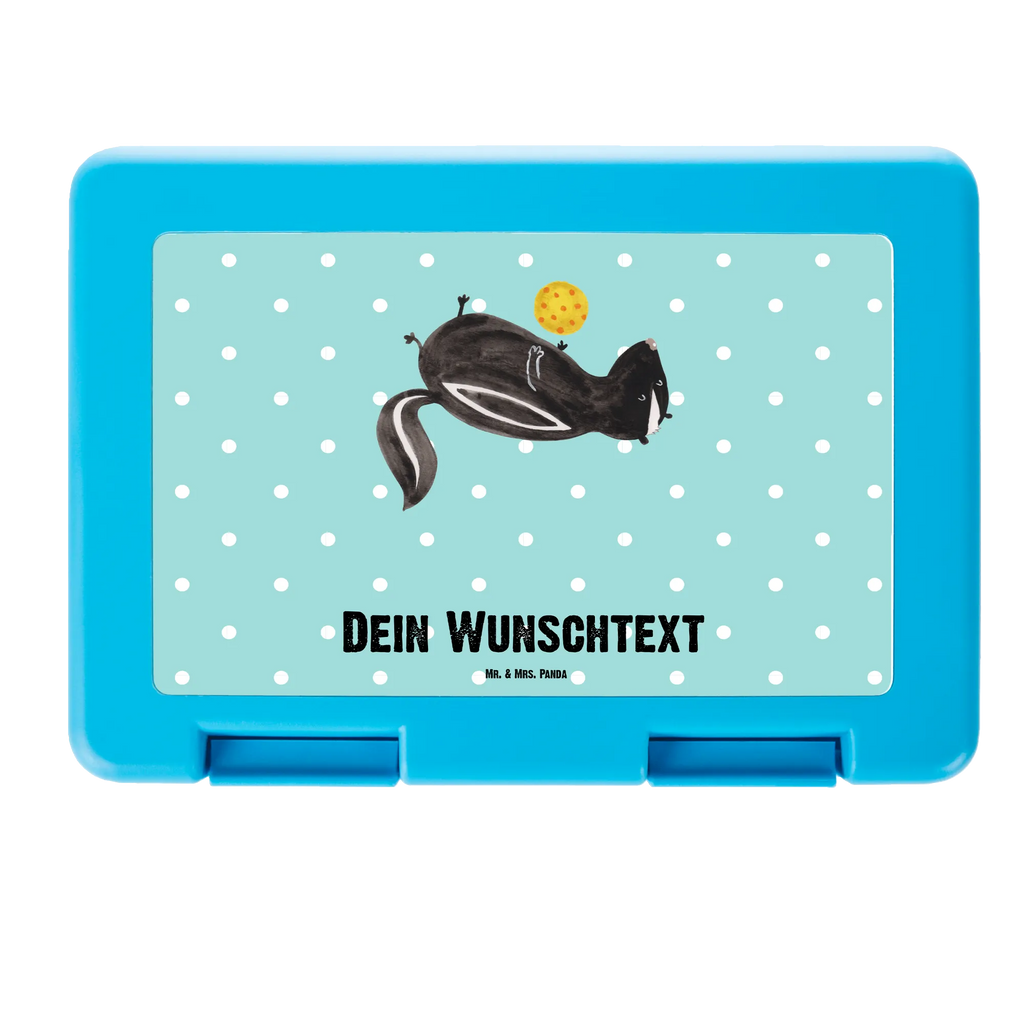 Personalised lunch box skunk ball Skunk, stinker, wisdom, playful, stinky, wild animal, skunk, predator