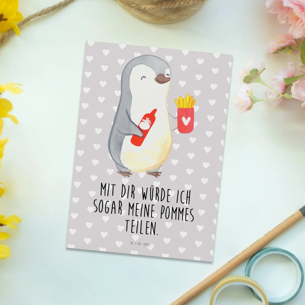 Postkarte Pinguin Pommes Postkarte, Grußkarte, kunstkarte, Kunstkarten, Fotokarte, Designkarte, Ansichtskarten, Ansichtskarte, Motivkarte, Postkarten, bildkarte, einzelkarte, spruchkarte, Freund, Freundin, Jahrestag, Liebesgeschenk, Verlobung, Ehefrau, Heiratsantrag, Heiraten, Hocheitstag, Ehemann, Partner, Liebe, Liebesbeweis, Mitbringsel, für Männer, Geschenk für Freundin, für Ehemann, Geschenk für Frauen, Geschenk für Partner, Valentinstag, Hochzeitstag