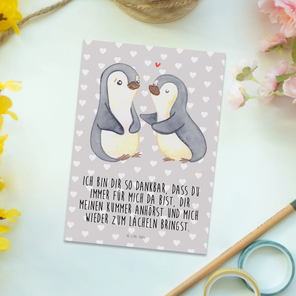 Postkarte Pinguine trösten Postkarte, Fotokarte, kunstkarte, Grußkarte, Kunstkarten, bildkarte, Postkarten, Designkarte, Ansichtskarten, einzelkarte, Ansichtskarte, spruchkarte, Motivkarte, Freund, Freundin, Jahrestag, Liebesgeschenk, Verlobung, Ehefrau, Heiratsantrag, Heiraten, Hocheitstag, Ehemann, Partner, Liebe, Geschenk für Frauen, Valentinstag, Geschenk für Partner, Geschenk für Freundin, Mitbringsel, für Männer, für Ehemann, Liebesbeweis, Hochzeitstag