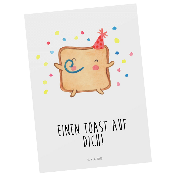 Pocztówka tost Impreza