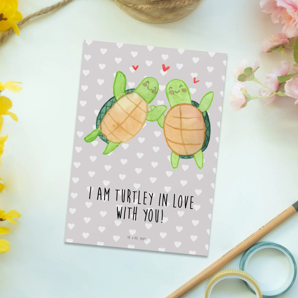 Postkarte Schildkröten Paar Ansichtskarte, einzelkarte, bildkarte, Postkarten, Ansichtskarten, Kunstkarten, Fotokarte, kunstkarte, spruchkarte, Motivkarte, Grußkarte, Postkarte, Designkarte, Freundin, Jahrestag, Liebesgeschenk, Verlobung, Ehefrau, Heiratsantrag, Heiraten, Hocheitstag, Freund, Ehemann, Partner, Liebe, Mitbringsel, Geschenk für Frauen, Geschenk für Freundin, für Männer, für Ehemann, Valentinstag, Hochzeitstag, Geschenk für Partner, Liebesbeweis