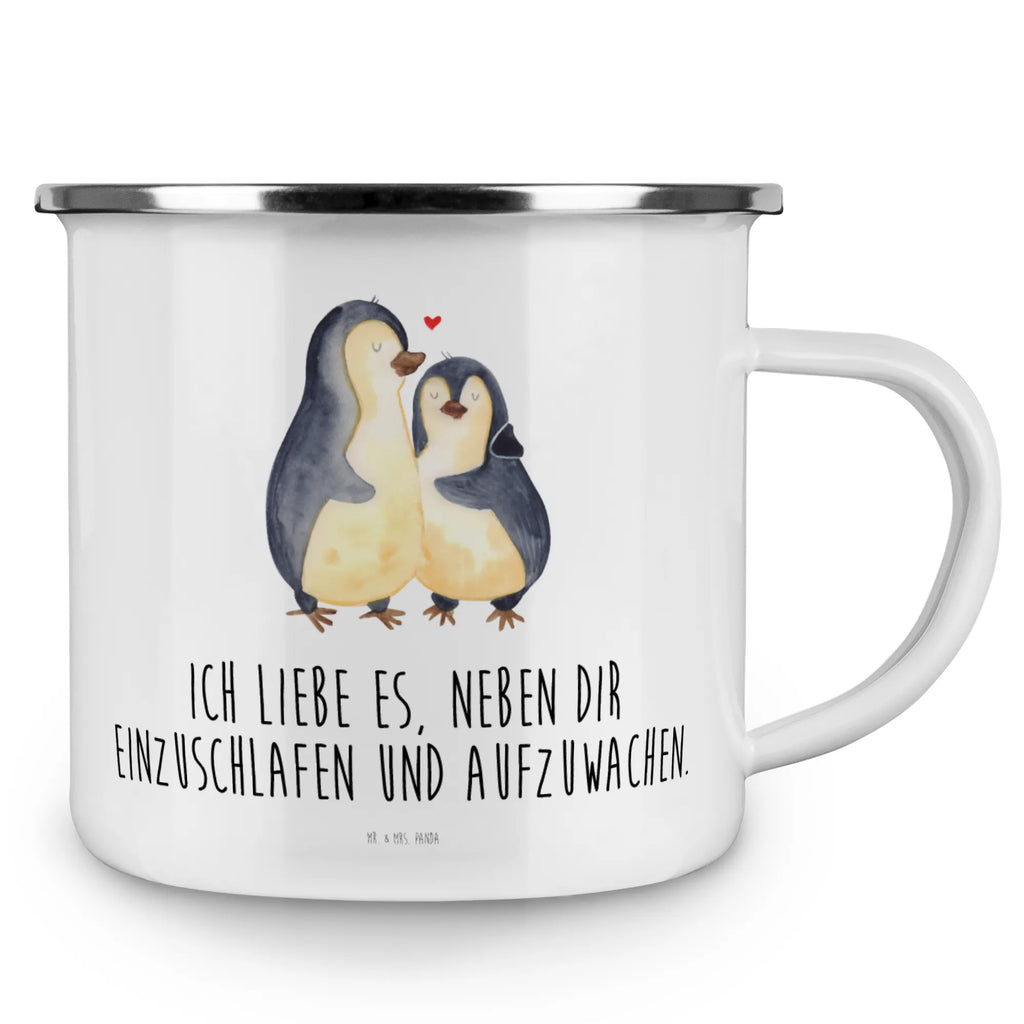 Kempingowy kubek emaliowany pingwiny zasypianie wanderbecher, Teebecher, Blechtasse, becher emaille, Pott, reisetasse, Teetasse, metallbecher, Trinkbecher, blechbecher, wandertasse, emaillebecher, Kaffeetasse, Emaille Becher, Emaille Tasse, Kaffeebecher, Tasse, Becher, Campingbecher, Reisebecher, Emailletasse, Tasse Emaille, Metalltasse, Campingtasse, Freundin, Freund, Liebe, Liebesgeschenk, Jahrestag, Verlobung, Partner, Ehemann, Ehefrau, Heiraten, Heiratsantrag, Hocheitstag, Geschenk für Partner, Hochzeitstag, Liebesbeweis, Valentinstag, für Männer, Geschenk für Freundin, Mitbringsel, für Ehemann, Geschenk für Frauen