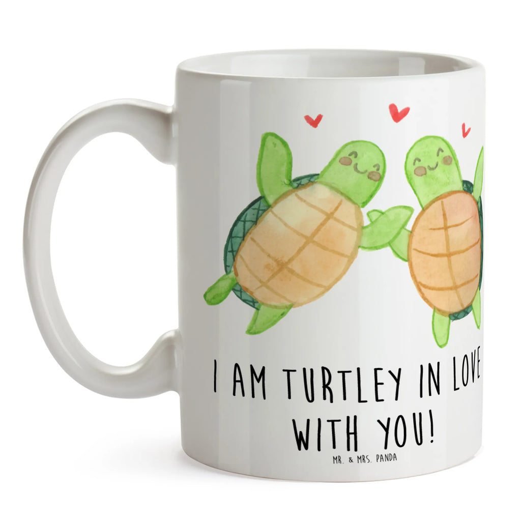 Tasse Schildkröten Paar Porzellantasse, Tasse mit Zitaten, Teetasse, Tasse mit Motiven, Bürotasse, Geschenktasse, Kaffeetasse, Keramiktasse, Tasse, Liebe, Partner, Freund, Freundin, Ehemann, Ehefrau, Heiraten, Verlobung, Heiratsantrag, Liebesgeschenk, Jahrestag, Hocheitstag, für Männer, für Ehemann, Geschenk für Partner, Geschenk für Freundin, Mitbringsel, Liebesbeweis, Geschenk für Frauen, Hochzeitstag, Valentinstag