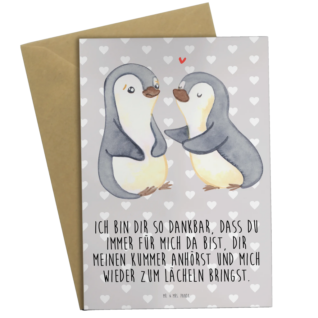Grußkarte Pinguine trösten Karte, Klappkarte, Geburtstagskarte, Glückwunschkarte, Hochzeitskarte, Grußkarte, Einladungskarte, Ansichtskarten, Liebe, Partner, Freund, Freundin, Ehemann, Ehefrau, Heiraten, Verlobung, Heiratsantrag, Liebesgeschenk, Jahrestag, Hocheitstag, Geschenk für Frauen, Geschenk für Freundin, Mitbringsel, für Ehemann, Liebesbeweis, Geschenk für Partner, Valentinstag, Hochzeitstag, für Männer