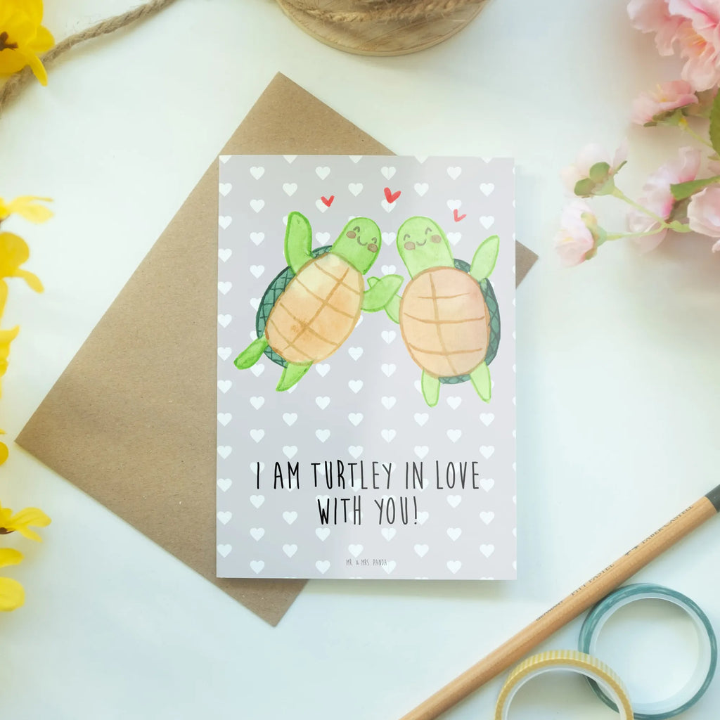Grußkarte Schildkröten Paar Einladungskarte, Ansichtskarten, Karte, Hochzeitskarte, Glückwunschkarte, Grußkarte, Klappkarte, Geburtstagskarte, Liebe, Partner, Freund, Freundin, Ehemann, Ehefrau, Heiraten, Verlobung, Heiratsantrag, Liebesgeschenk, Jahrestag, Hocheitstag, für Ehemann, Valentinstag, Hochzeitstag, Liebesbeweis, Geschenk für Partner, für Männer, Geschenk für Freundin, Mitbringsel, Geschenk für Frauen