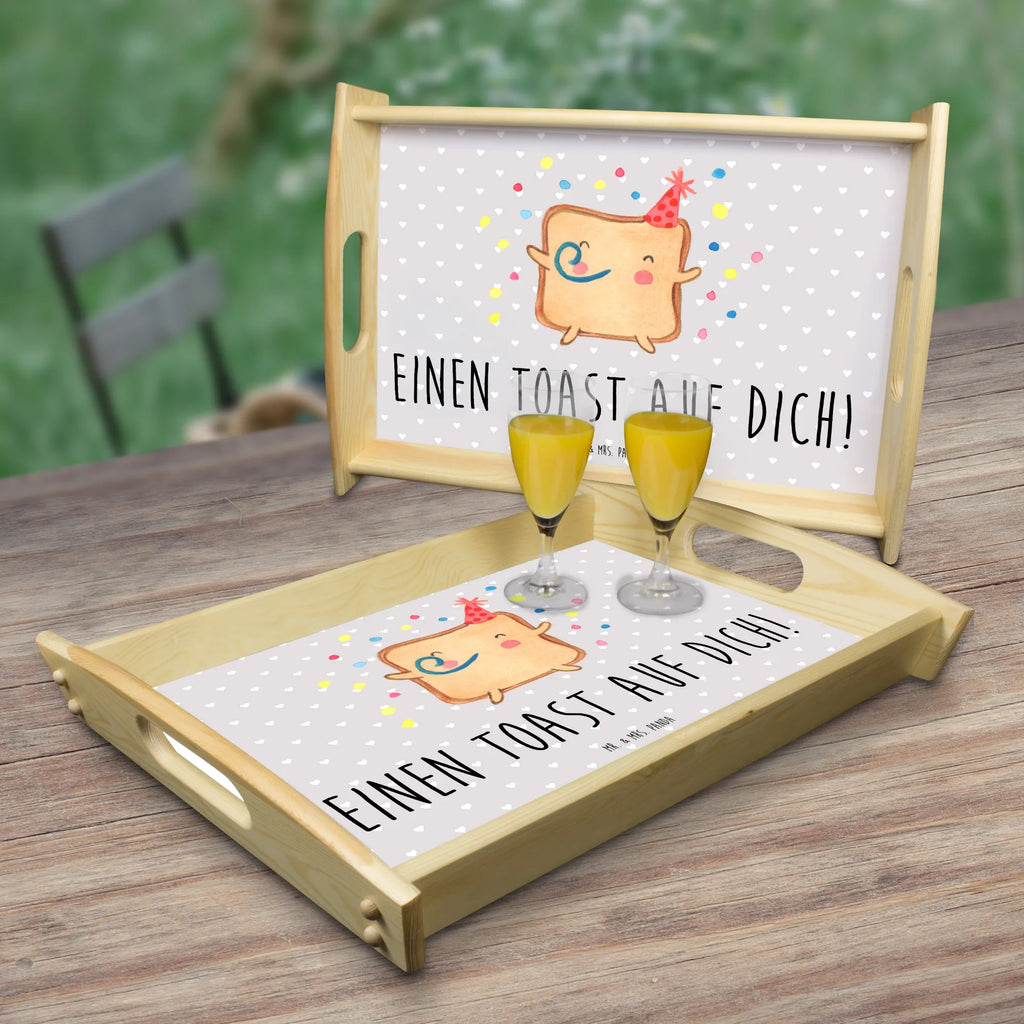 Serving tray toast party Tablett, Serviertablett, Küchentablett, Frühstückstablett, Holztablett, Dekotablett, Liebe, Partner, Freund, Freundin, Ehemann, Ehefrau, Heiraten, Verlobung, Heiratsantrag, Liebesgeschenk, Jahrestag, Hocheitstag, für Männer, Geschenk für Partner, Liebesbeweis, Hochzeitstag, Geschenk für Frauen, Valentinstag, für Ehemann, Geschenk für Freundin, Mitbringsel