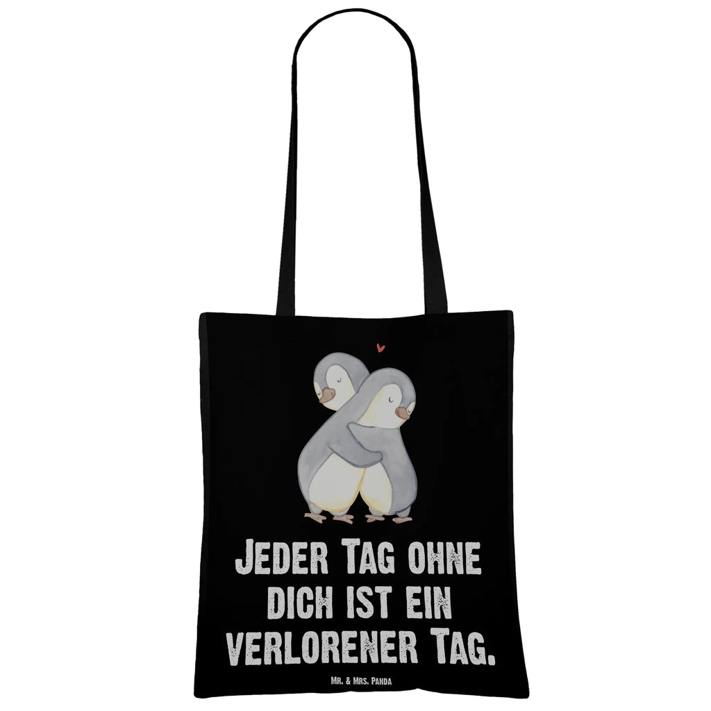Tote bag penguins Cuddle Beutel, Laptoptasche, Jutetasche, Stofftasche, Einkaufstüte, Strandtasche, Einkaufstasche, Shopper, Badetasche, Tasche, Schultertasche, Beuteltasche, Jutebeutel, Stoffbeutel, Tragetasche, Umhängetasche, Liebe, Partner, Freund, Freundin, Ehemann, Ehefrau, Heiraten, Verlobung, Heiratsantrag, Liebesgeschenk, Jahrestag, Hocheitstag, Geschenk für Partner, für Männer, Hochzeitstag, Geschenk für Freundin, Geschenk für Frauen, Liebesbeweis, für Ehemann, Valentinstag, Mitbringsel