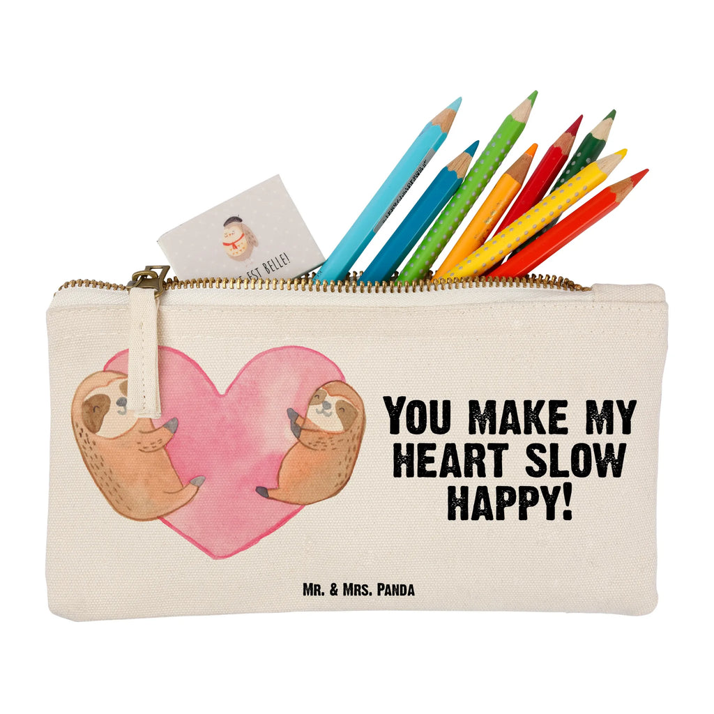 Make-up bag sloths Heart Love, Loving, Two, Together, Marriage, Engagement, Proposal of marriage, Love gift, gift for her, gift for him, anniversary gift, Valentine&#39;s Day Gift for Women Love Gift Anniversary Wedding Anniversary Party Favor Gift for Girlfriend Gift for Partner Boyfriend Gift Token of Love for Men for Husband