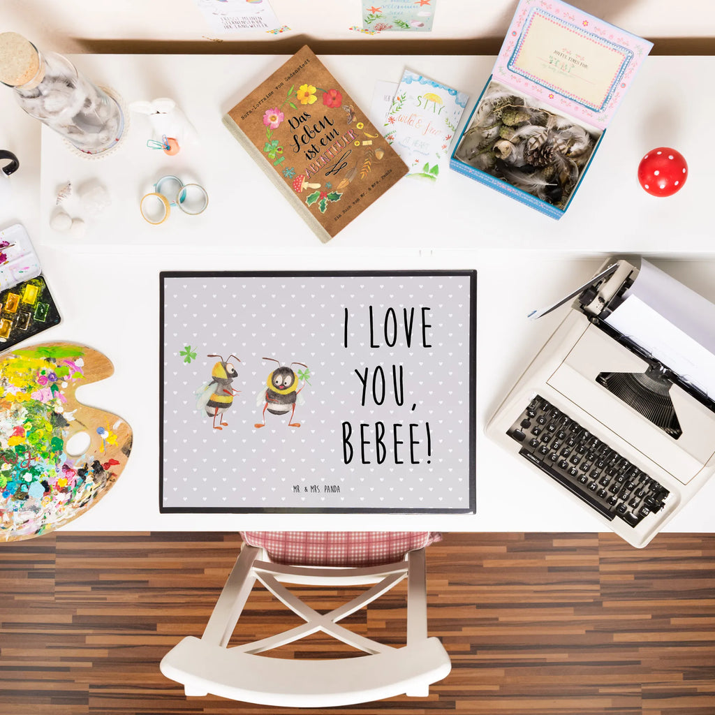 Desk pad bees Pair Schreibunterlage, Schreibtisch Unterlagen, Schreibwaren, Schreibtischunterlage Groß, Schreibtischauflage, Bürobedarf, Büroartikel, Liebe, Partner, Freund, Freundin, Ehemann, Ehefrau, Heiraten, Verlobung, Heiratsantrag, Liebesgeschenk, Jahrestag, Hocheitstag, verliebte Schildkröten, Valentinstag, Geschenk für Frauen, Geschenk für Partner, für Ehemann, für Männer, Schildkröten, Liebesbeweis, Hochzeitstag, Mitbringsel, Geschenk für Freundin