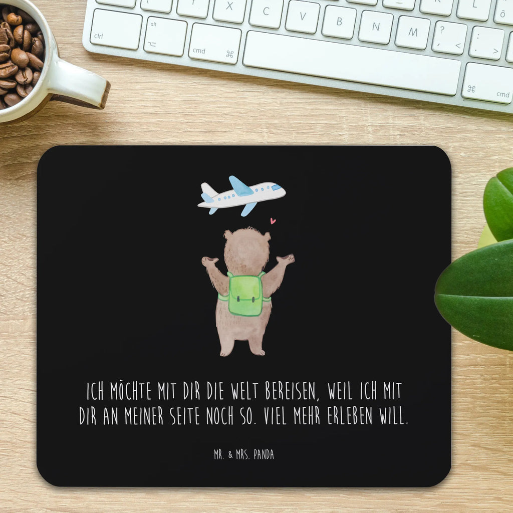 Mouse mat bear Airplane Student, saying, Work, Mouse Pad, Print, Study, fun, Gift, mousepad, Pad, Office, Mouse, PC, Motif, Love, Loving, Two, Together, Marriage, Engagement, Proposal of marriage, Love gift, gift for her, gift for him, anniversary gift, Valentine&#39;s Day Gift for Women Love Gift Anniversary Wedding Anniversary Party Favor Gift for Girlfriend Gift for Partner Boyfriend Gift Token of Love for Men for Husband