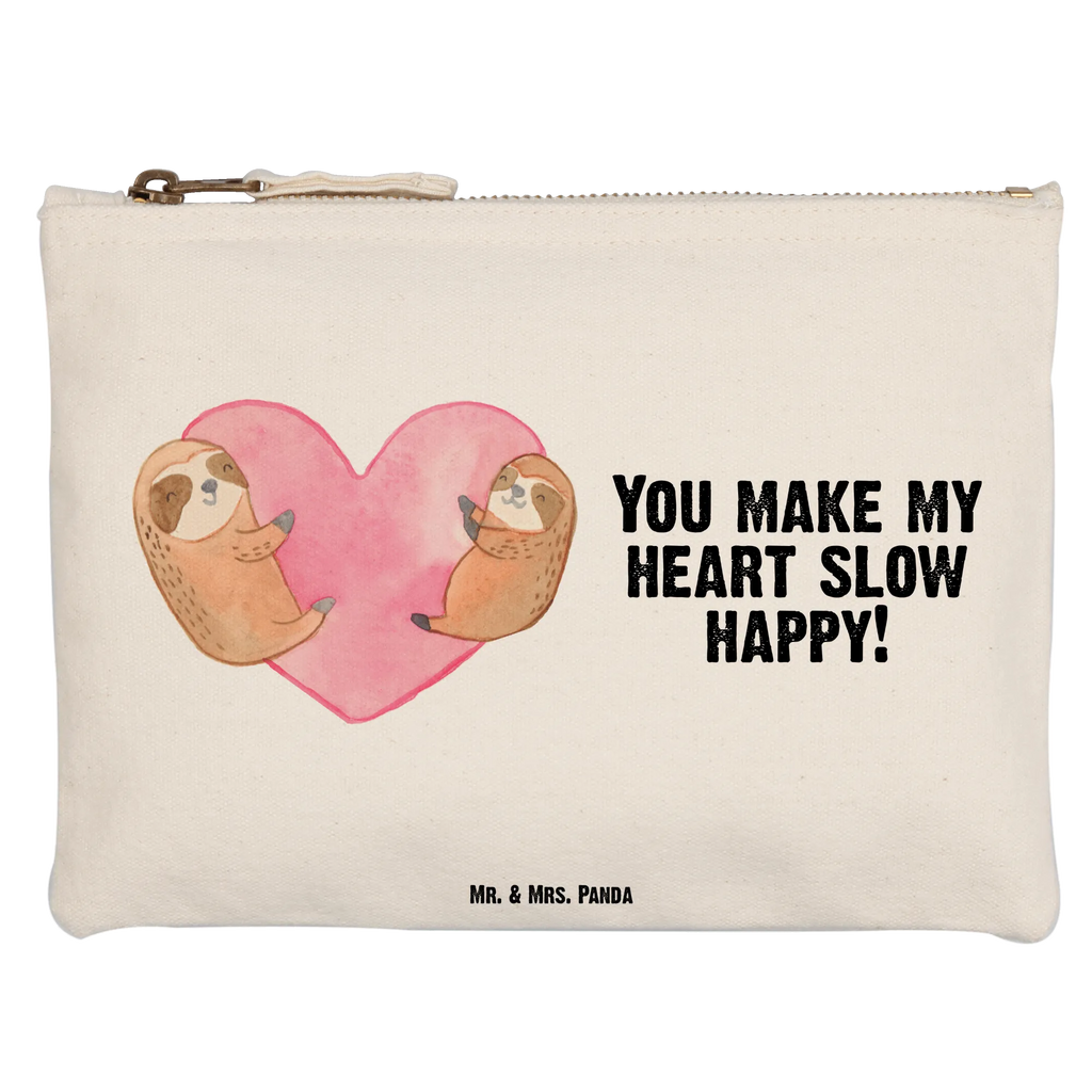 Make-up bag sloths Heart Love, Loving, Two, Together, Marriage, Engagement, Proposal of marriage, Love gift, gift for her, gift for him, anniversary gift, Valentine&#39;s Day Gift for Women Love Gift Anniversary Wedding Anniversary Party Favor Gift for Girlfriend Gift for Partner Boyfriend Gift Token of Love for Men for Husband