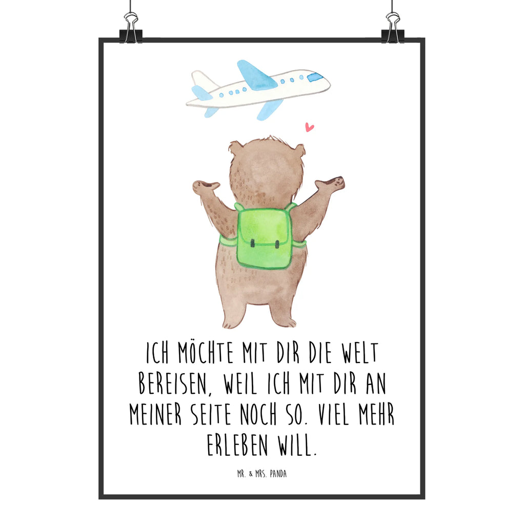 Poster Bär Flugzeug Posterdruck, Wanddeko Bild, Wanddekoration, Mr. & Mrs. Panda Poster, wandkunst, Kunstdruck, Bild für Wand, Plakat, kunstdruck poster, drucke, Designposter, grafikposter, Wandposter, wanddruck, Bild, Wandschmuck, Deko Bild, kunstposter, Poster, wanddeko, kunst für die wand, Wandbild, Verlobung, Hocheitstag, Freund, Partner, Heiraten, Liebe, Heiratsantrag, Ehefrau, Freundin, Liebesgeschenk, Jahrestag, Ehemann, Geschenk für Freundin, Geschenk für Partner, Hochzeitstag, Geschenk für Frauen, Liebesbeweis, für Ehemann, für Männer, Valentinstag, Mitbringsel