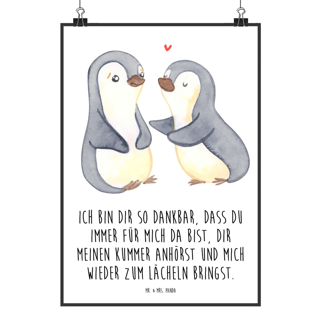 Poster Pinguine trösten wandkunst, Designposter, kunstposter, Bild für Wand, Wandschmuck, wanddeko, Mr. & Mrs. Panda Poster, Wandbild, Wanddekoration, wanddruck, Plakat, kunst für die wand, drucke, Wandposter, Bild, Wanddeko Bild, Poster, Kunstdruck, Posterdruck, Deko Bild, grafikposter, kunstdruck poster, Verlobung, Hocheitstag, Freund, Partner, Heiraten, Liebe, Heiratsantrag, Ehefrau, Freundin, Liebesgeschenk, Jahrestag, Ehemann, Geschenk für Freundin, für Männer, Liebesbeweis, Valentinstag, Hochzeitstag, Mitbringsel, Geschenk für Partner, für Ehemann, Geschenk für Frauen